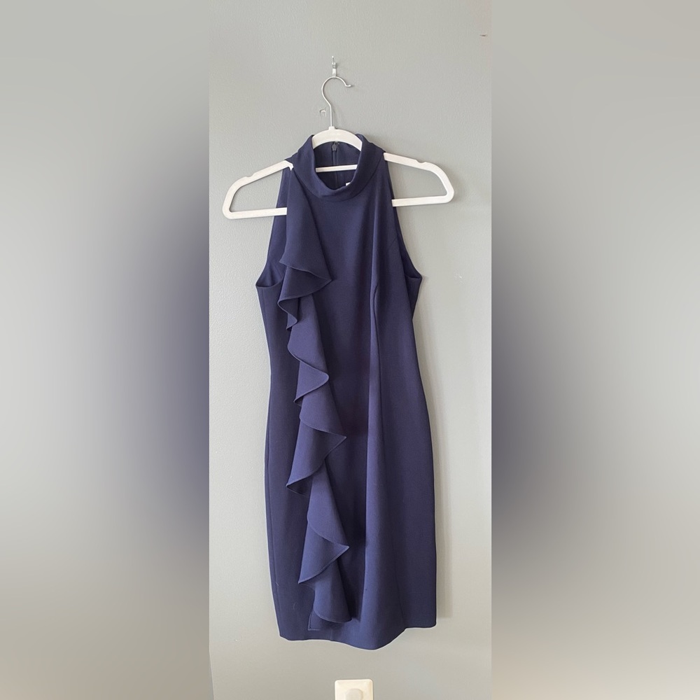 Eliza J Navy Formal Dress